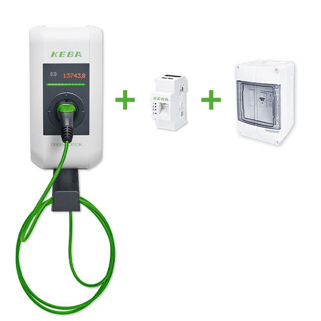 The Mobility House | KEBA KeContact P30 PV Set Professional 127.818