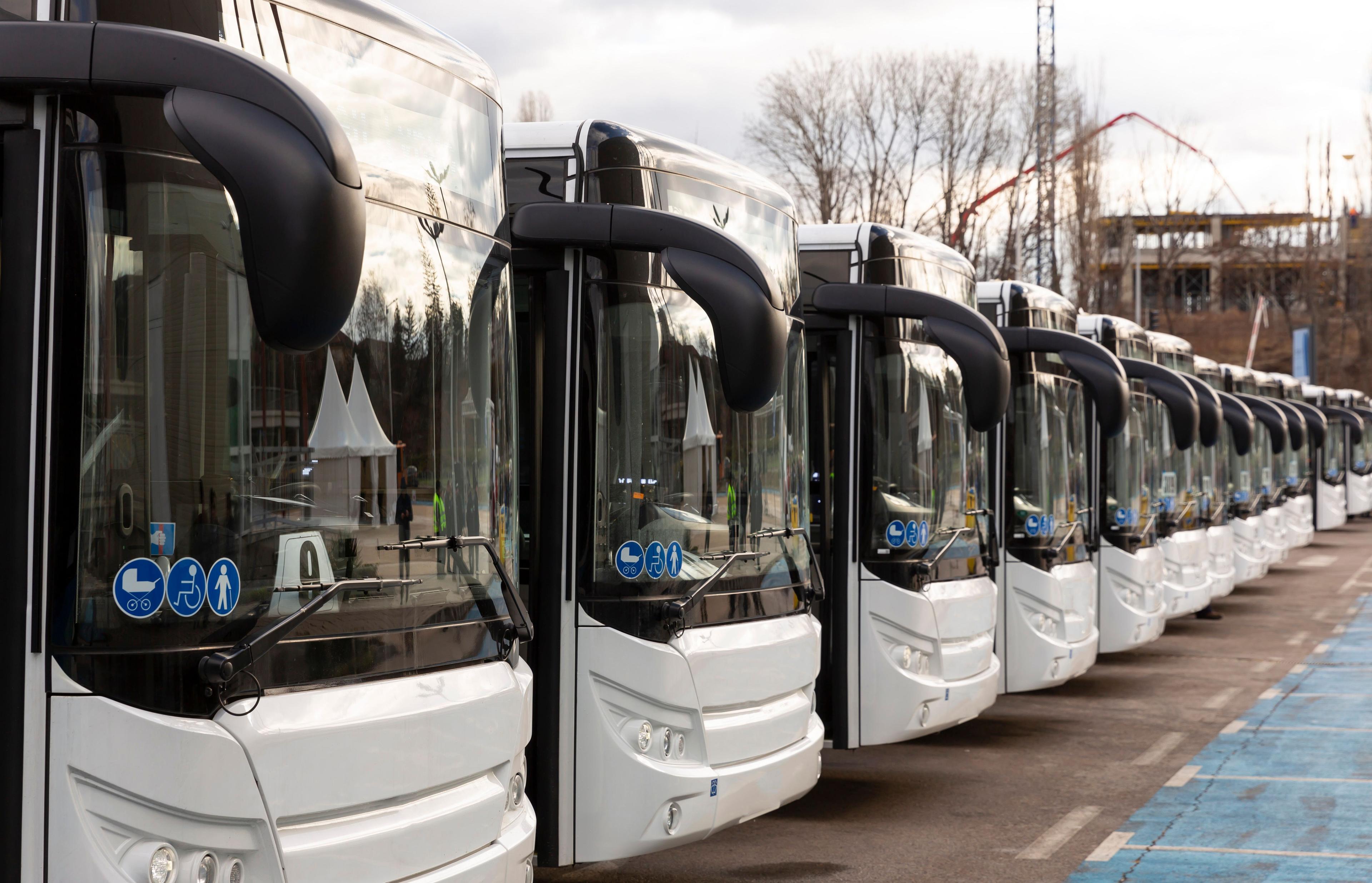 Electrified bus fleet