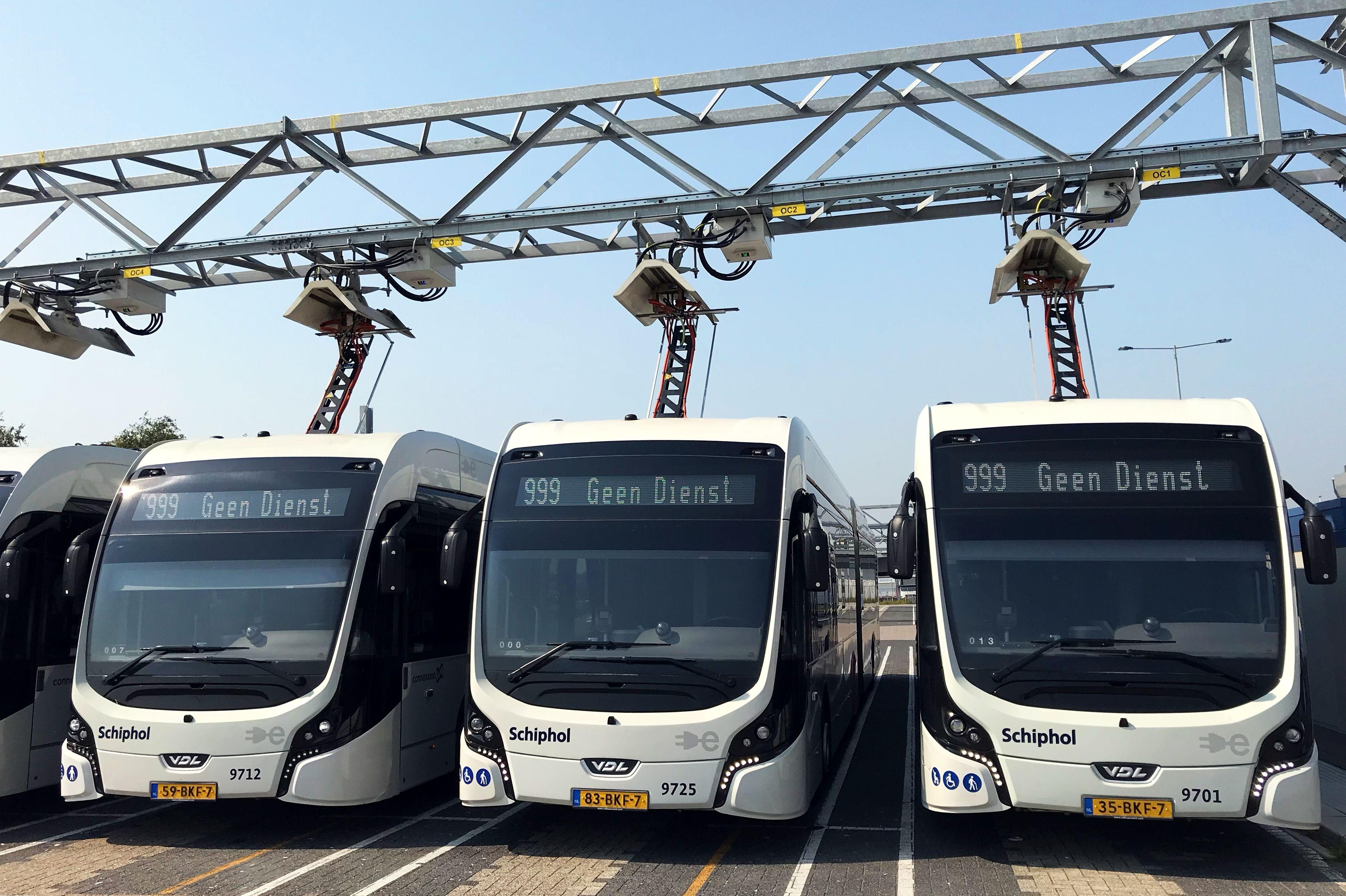 Bus fleet charging