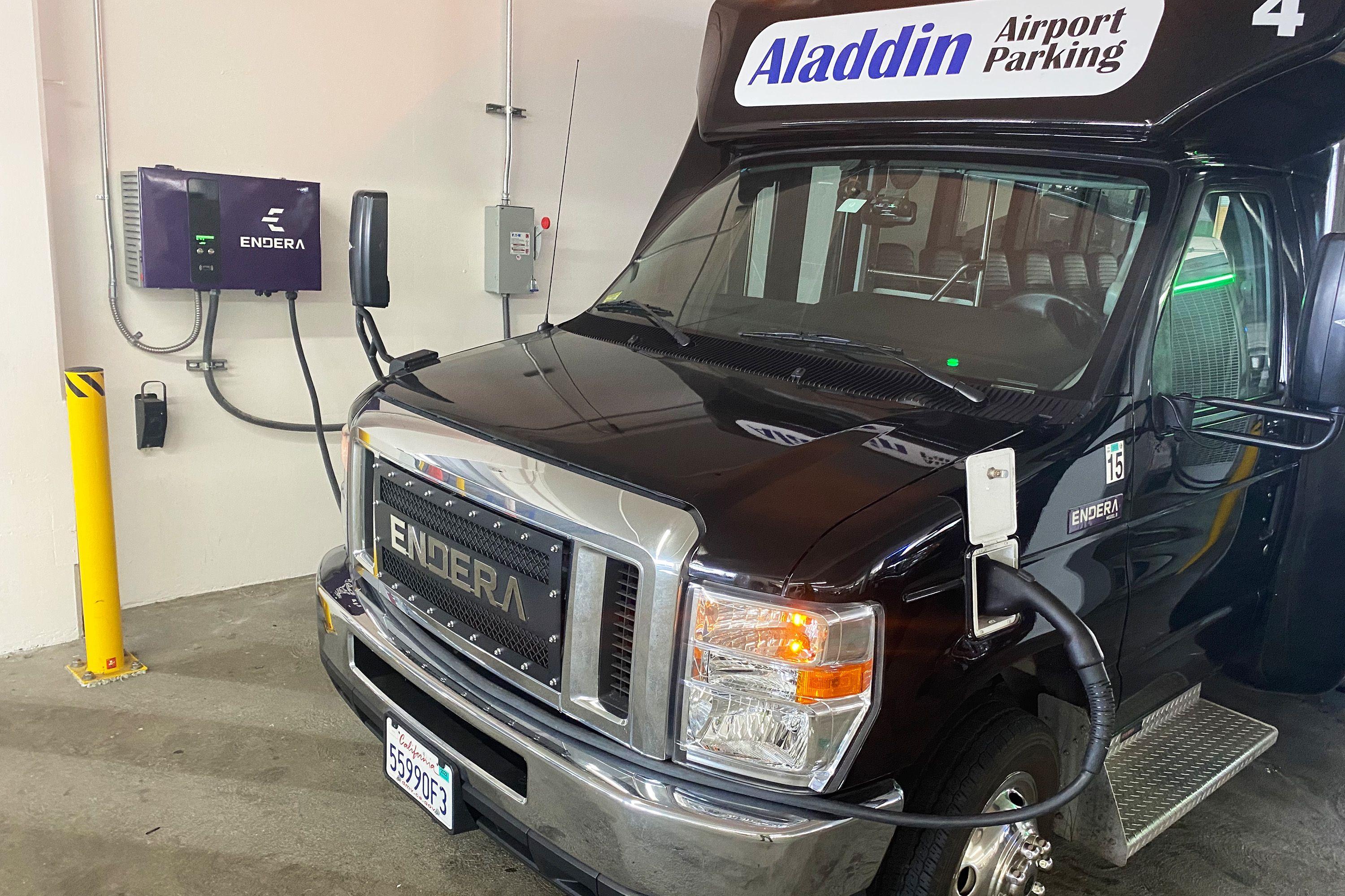 Endera commercial vehicle charging