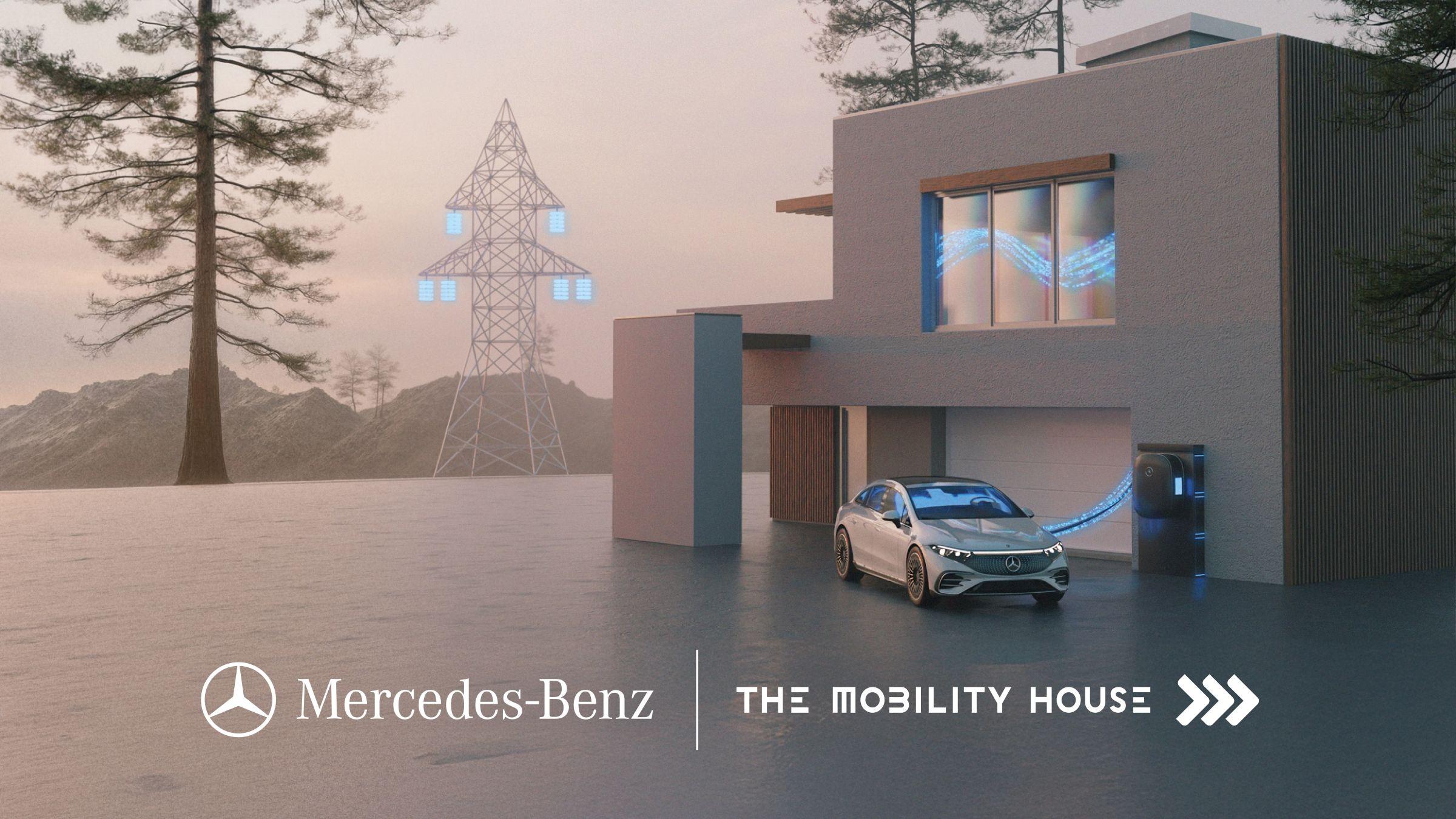 Mercedes-Benz at home charging with The Mobility House