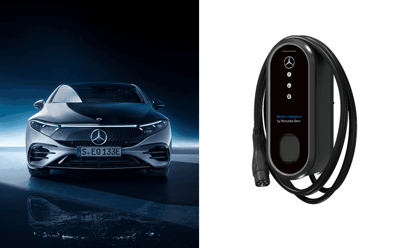 Mercedes Benz EQS und innogy eBox