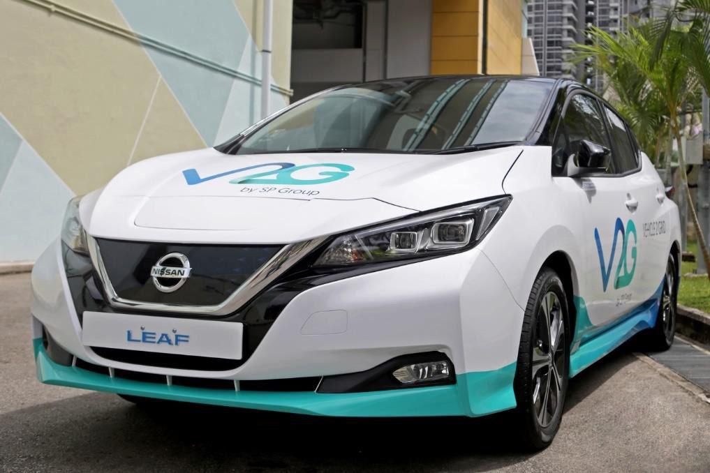 Nissan Leaf Vehicle to Grid