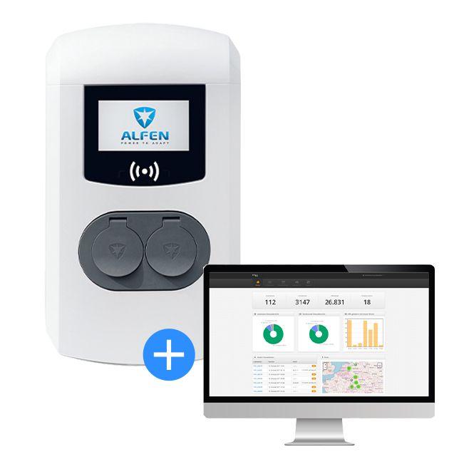 The Mobility House I Alfen WebApp EZ™ Bundle - Eve Double Pro-line 904461022-0964 Wallbox