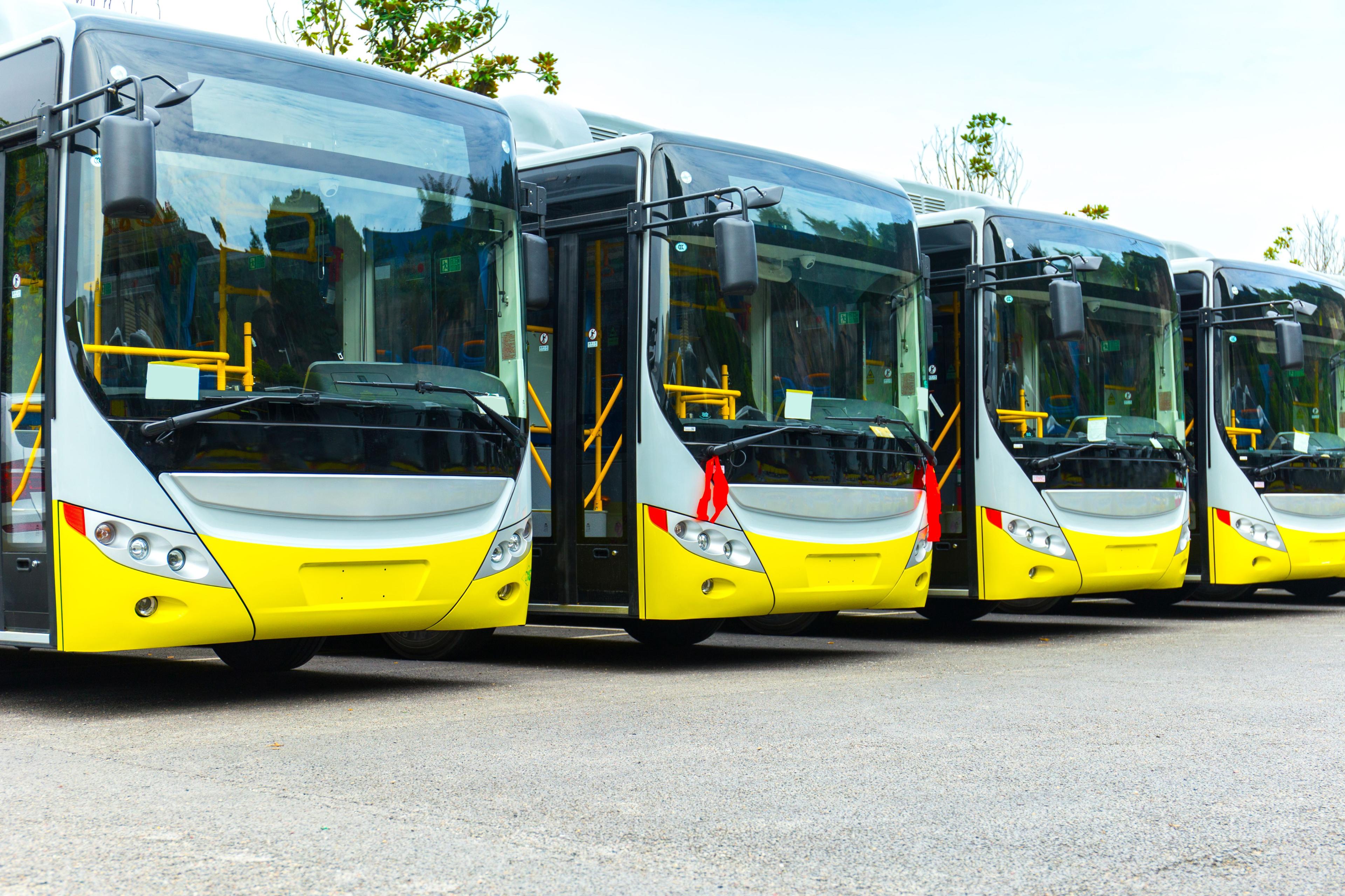 Electric bus fleet