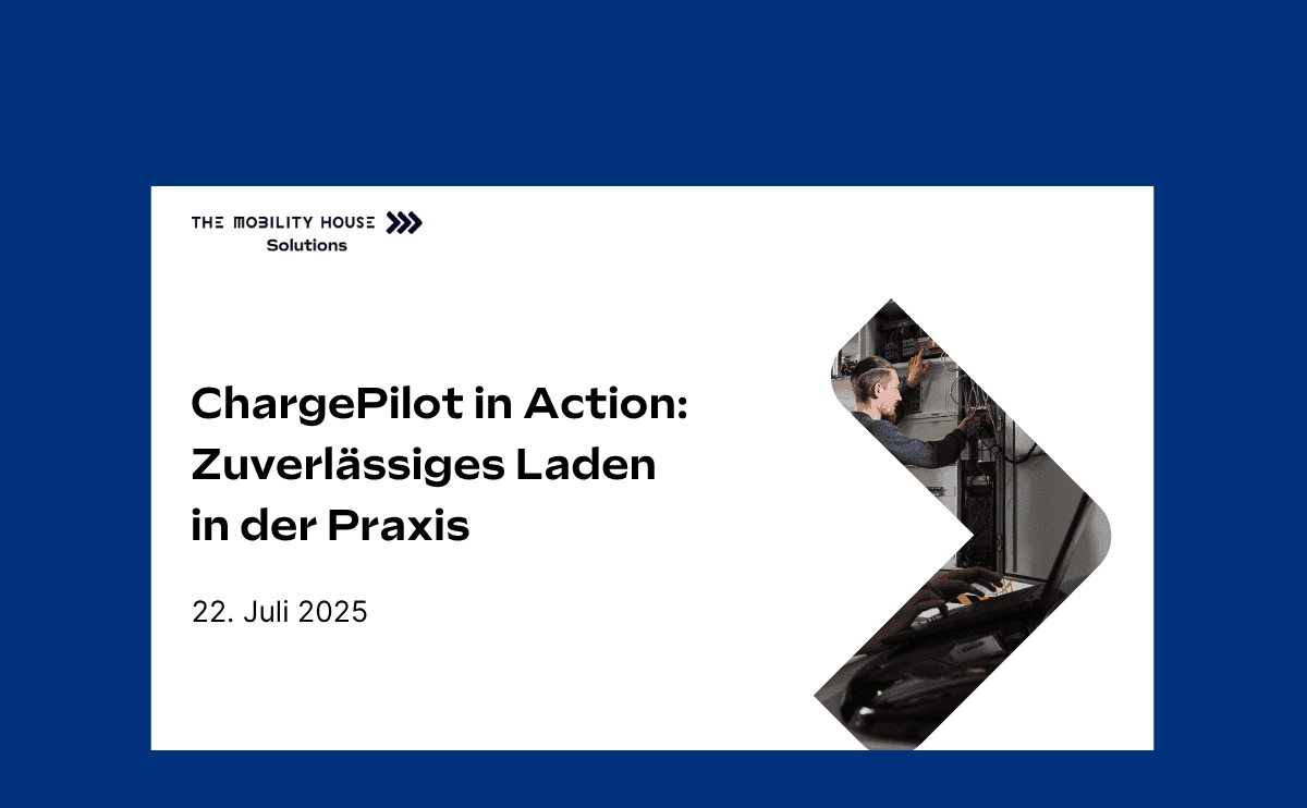Webinar: ChargePilot in Action