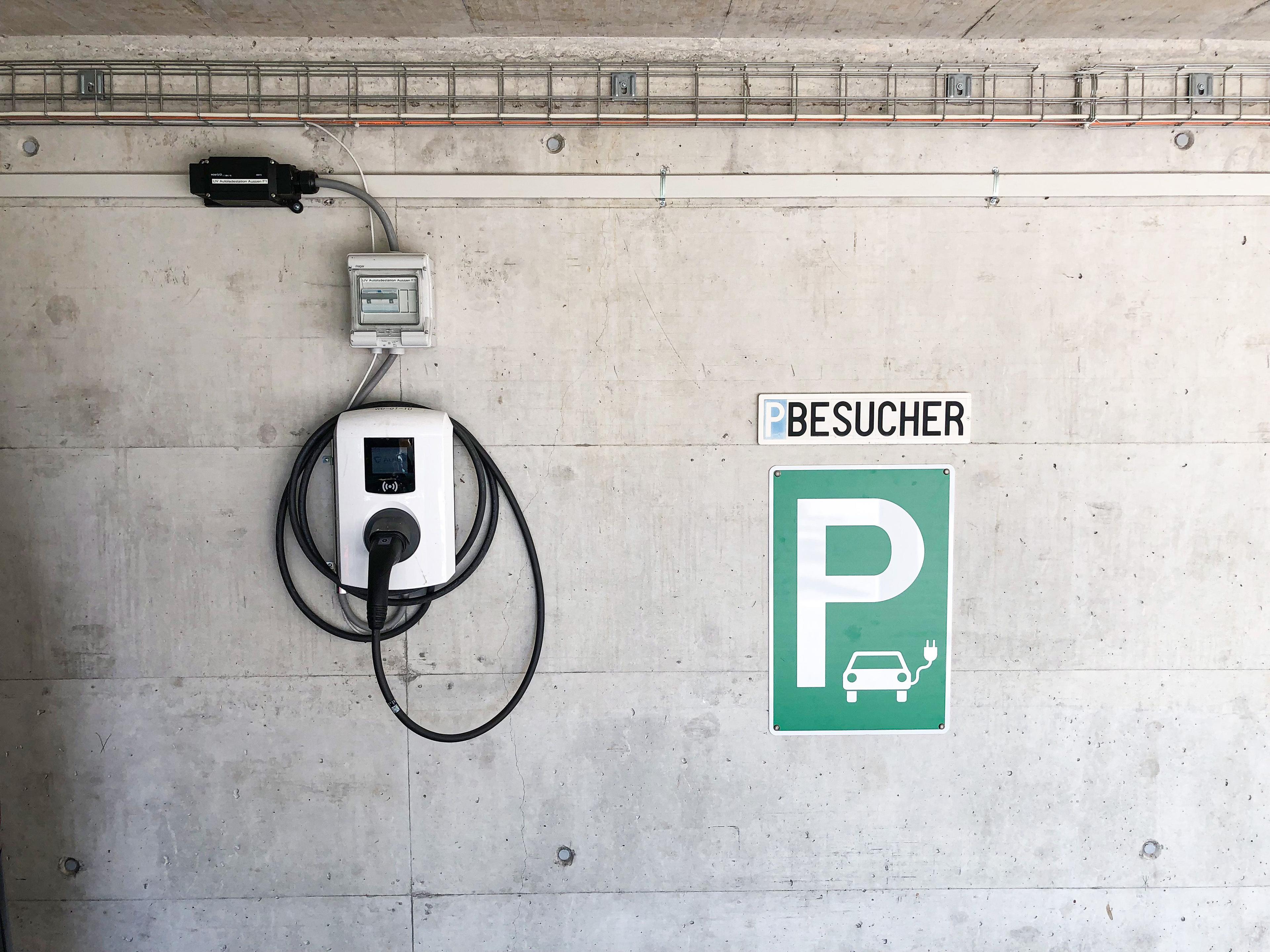 Ladepunkt für Besucher: Wohnsiedlung Bern
