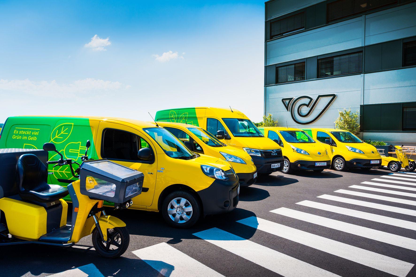 Austrian Post electric fleet