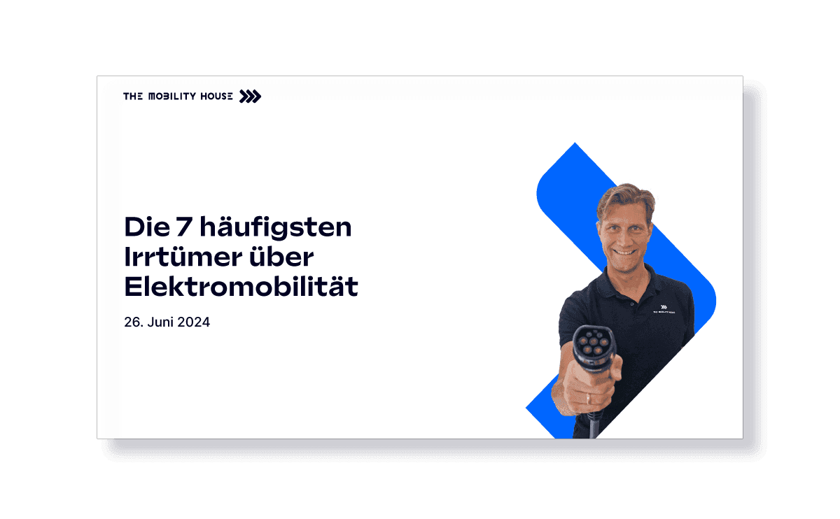 Preview Webinar: 7 häufigsten Irrtümer über Elektromobilität