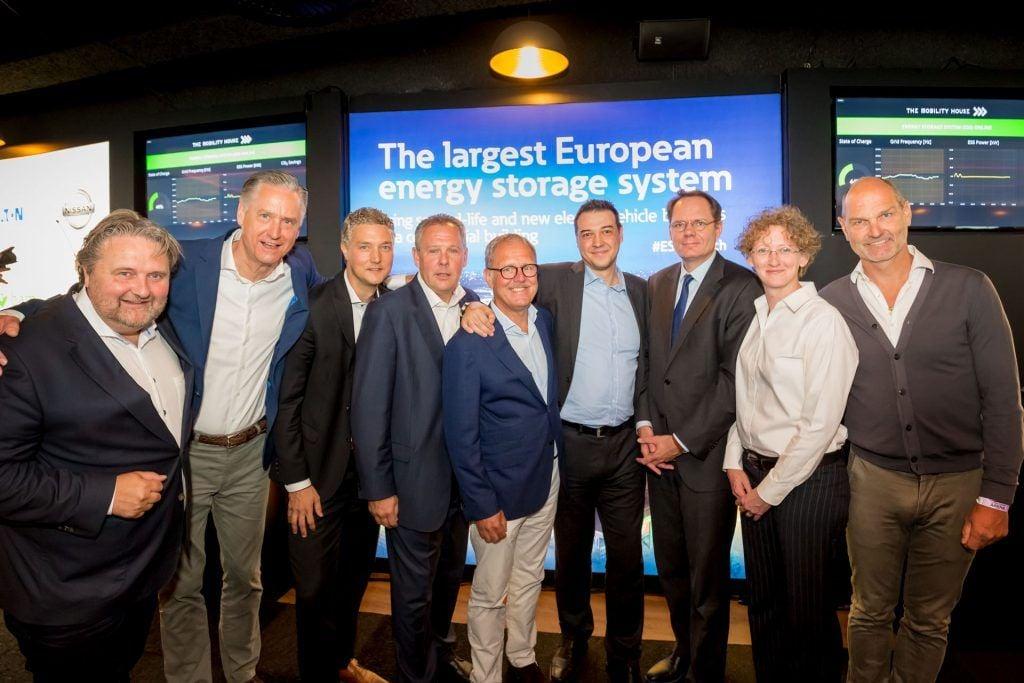 Launch of the energy store