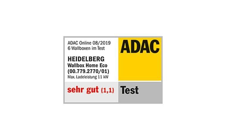 ADAC Testsiegel 2019 Wallbox Heidelberg