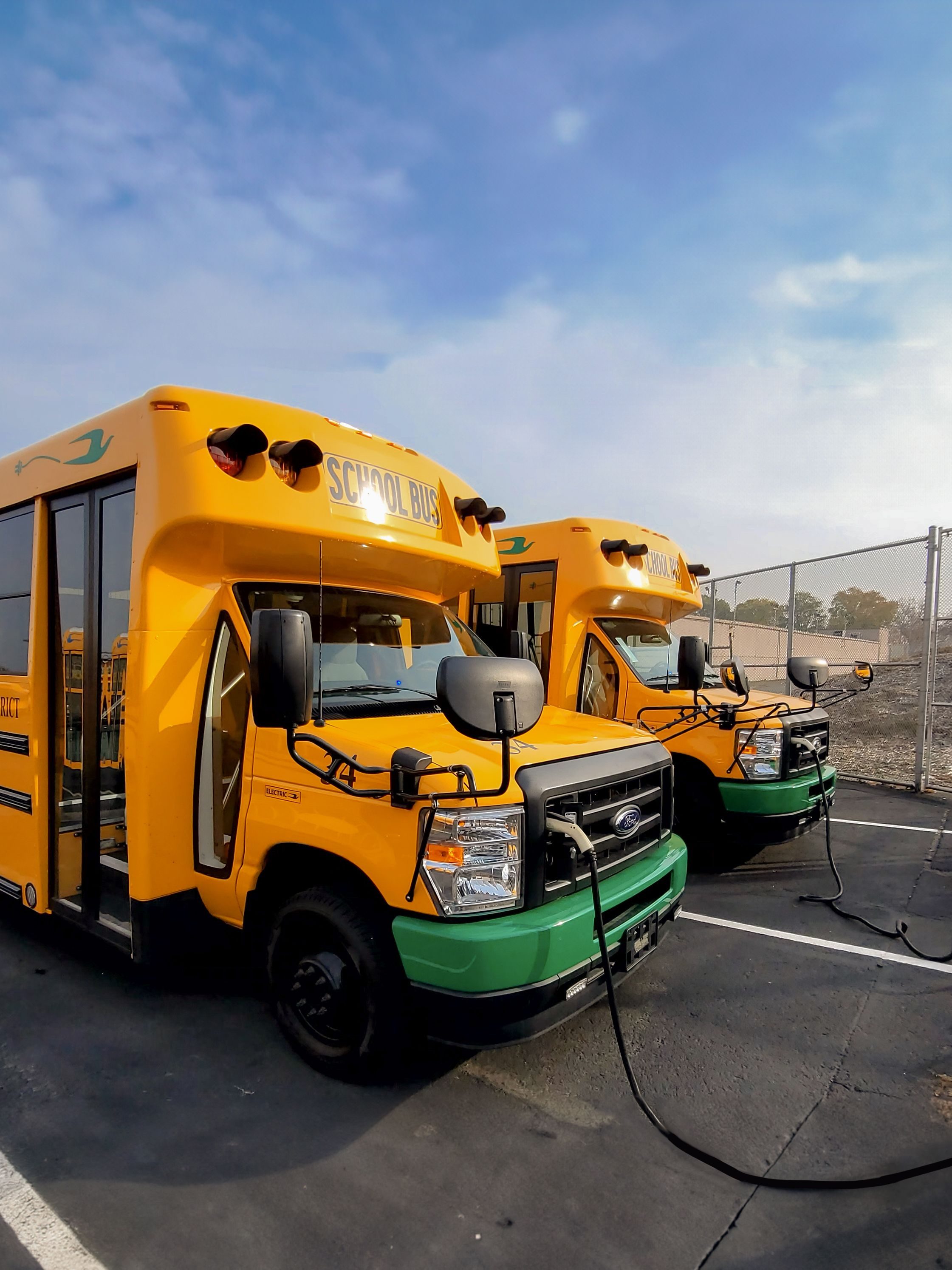 Pittsburg Unified School District bus depot