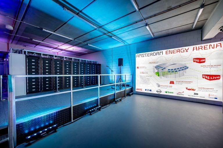 Energy storages in the Amsterdam Arena