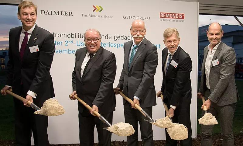 Ground-breaking ceremony for Lünen battery storage system