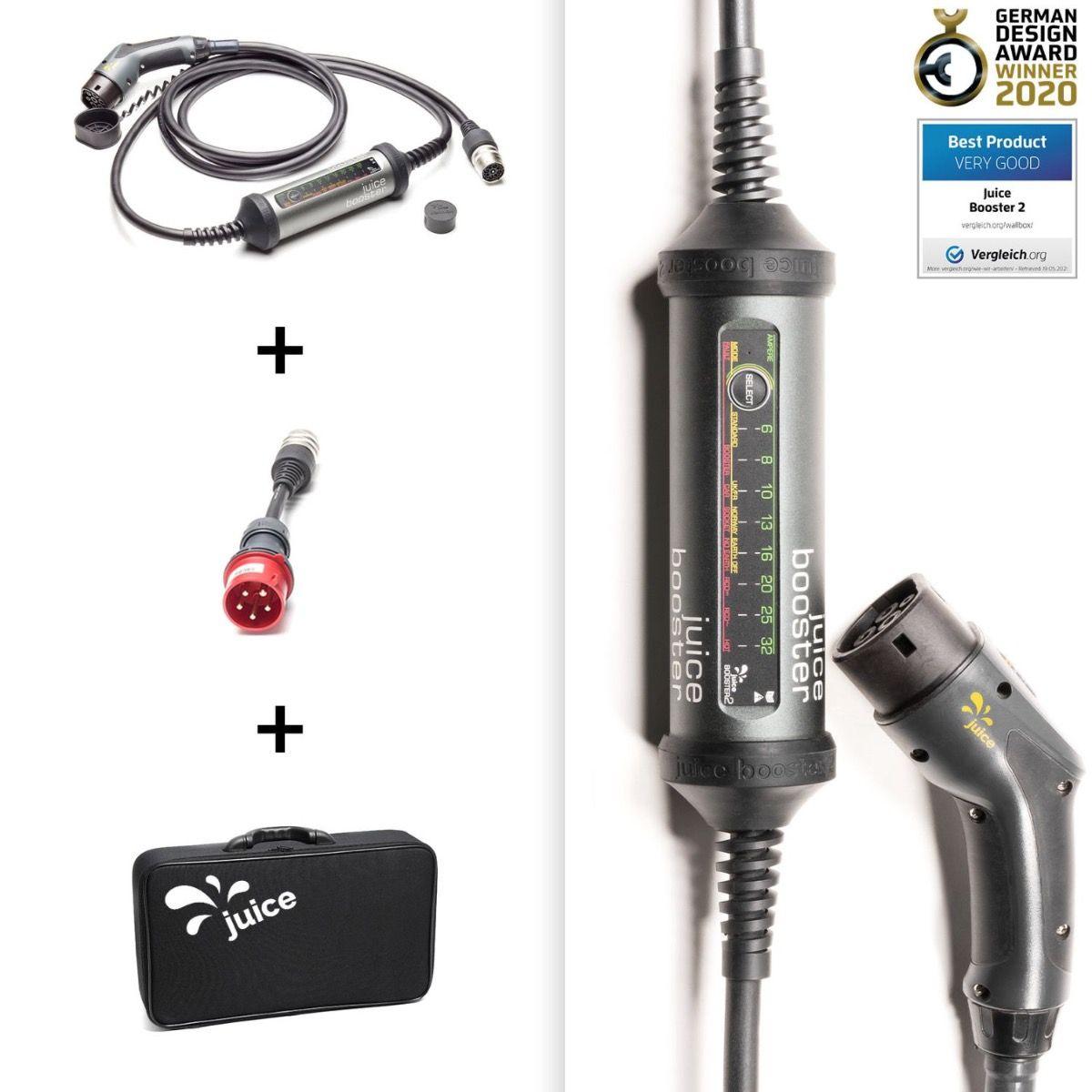 The Mobility House I JUICE Essential Set 32 A BOOSTER 2 EL-JB2E mobile Ladestation