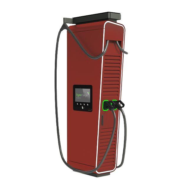 The Mobility House | Alpitronic Hypercharger HYC150 Sonderedition Rot DC Ladestation