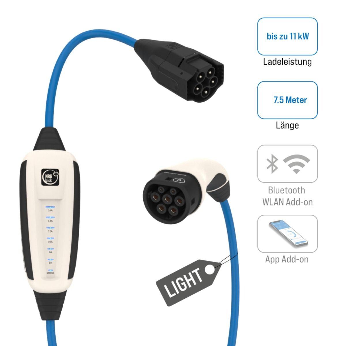 The Mobility House | NRGkick 16A Pure light 7,5m 87701000 mobile Ladestation