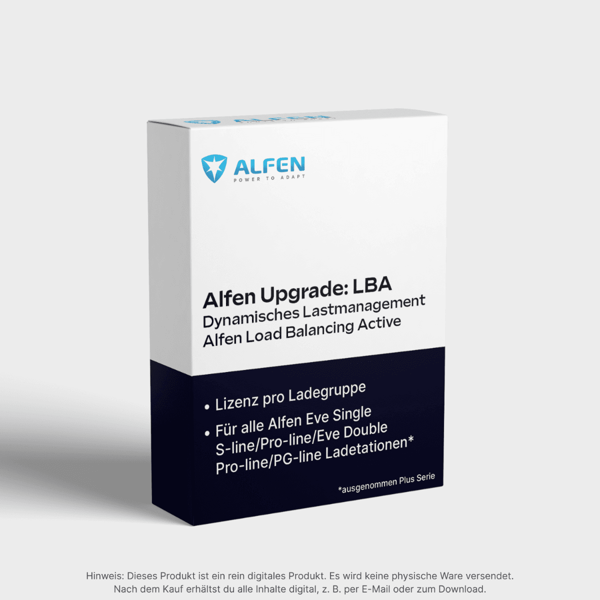 Alfen Upgrade: Dynamisches Lastmanagement "Alien Road Balancing Active"