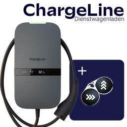 ChargeLine Paket zum Dienstwagenladen mit MID Zähler