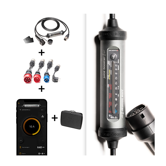 JUICE BOOSTER 3 air Traveller Set Country EU EL-JB3AG2 mobile Ladestation