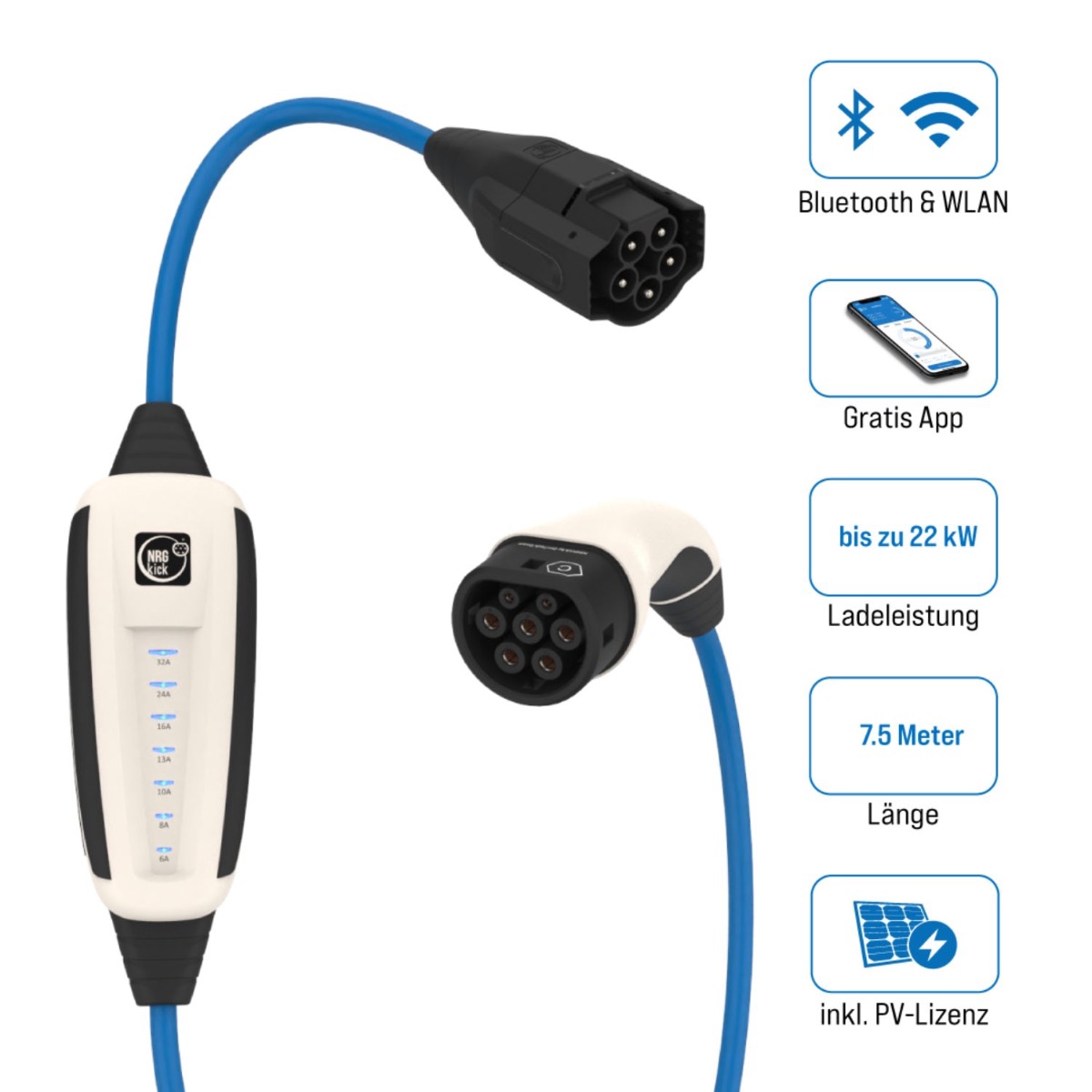 NRGkick Pure + PV 12701000-30001002 mobile Ladestation