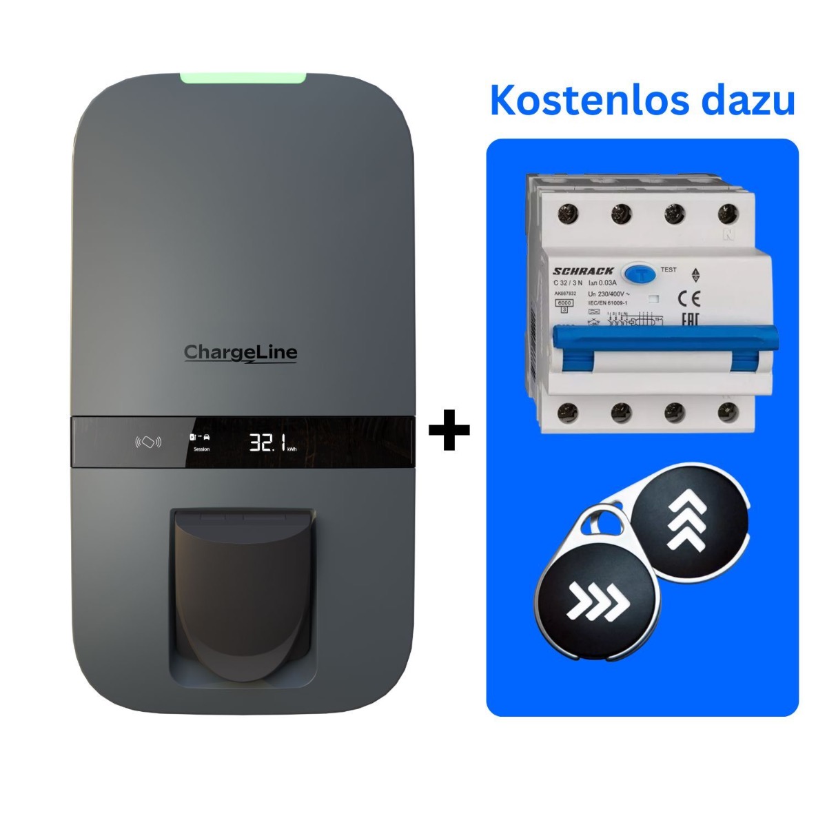 ChargeLine 22kW Business Paket