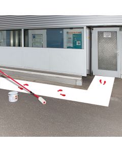 The Mobility House | Moravia Bodenmarkierung PROline-paint Farbe Weiß