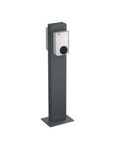 Standfuß für zwei ABB Terra AC Wallboxen