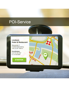 Service POI pour le secteur de l'hôtellerie-restauration