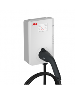 ABB Terra Wallbox 6AGC081285 (inkl. 5m Typ 2 Kabel, 22 kW, RFID/APP, MID, LAN/WLAN/SIM/Bluetooth)