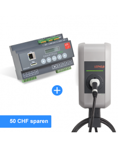 Solar Paket KEBA Wallbox (22kW, inkl. 4m Kabel Typ2, Ethernet) | The Mobility House