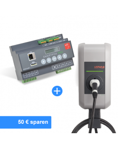 Solar Paket KEBA Wallbox (22kW, inkl. 4m Kabel Typ2, Ethernet) | The Mobility House