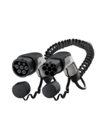PHOENIX CONTACT Spiralladekabel Typ 2 - Typ 2 (22kW, 32 A, 4m) | The Mobility House