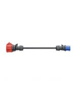 The Mobility House | go-e Charger Adapter Gemini flex 22kW CEE blau 16A