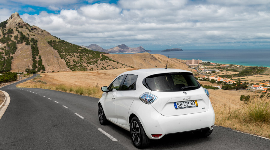 The Renault Zoe as part of the intelligent ecosystem on Porto Santo The Renault Zoe as part of the intelligent ecosystem on Porto Santo