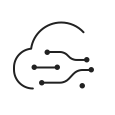 Icon: Anbindung ans Netz
