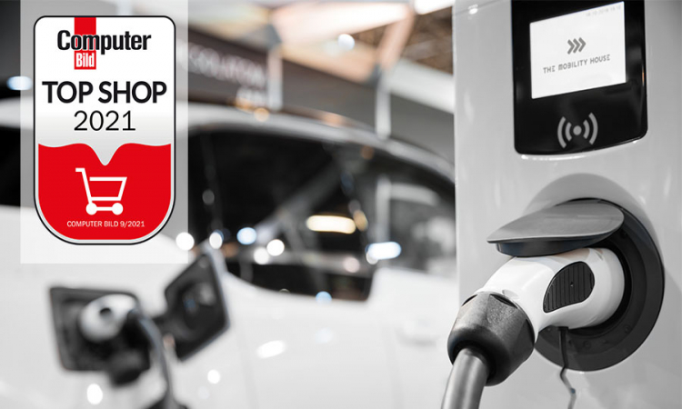 Online-Shop von Marktführer The Mobility House als Top Shop 2021 ausgezeichnet