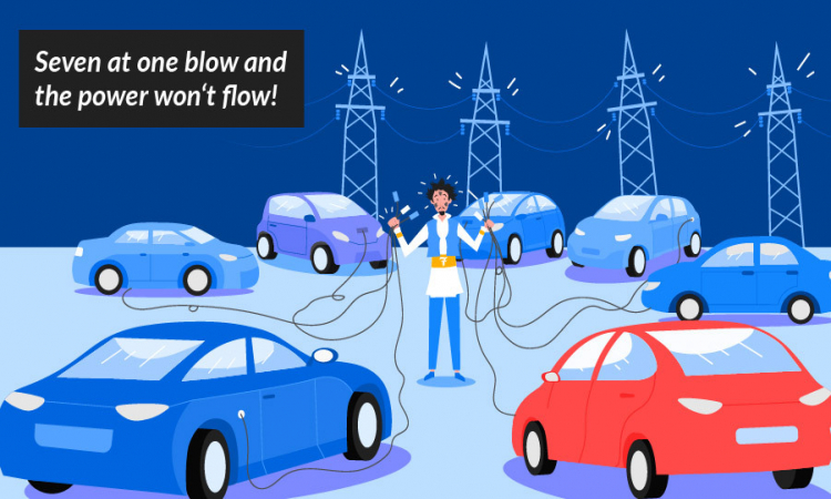 Fairy tales of e-mobility: Once upon a time... there was the threat of a blackout!
