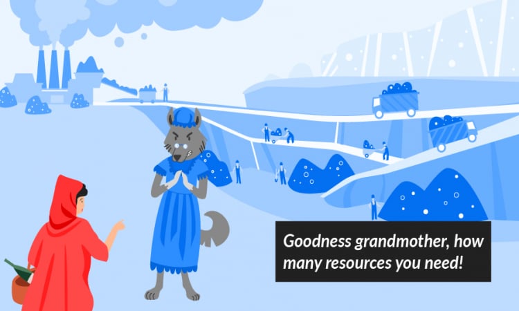 Fairy tales of e-mobility: Once upon a time …there was the dirty resource business!