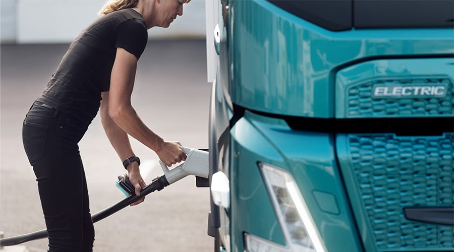 Intelligent electric truck charging: Volvo Group (CH) AG opts for Charging and Energy Management system by The Mobility House