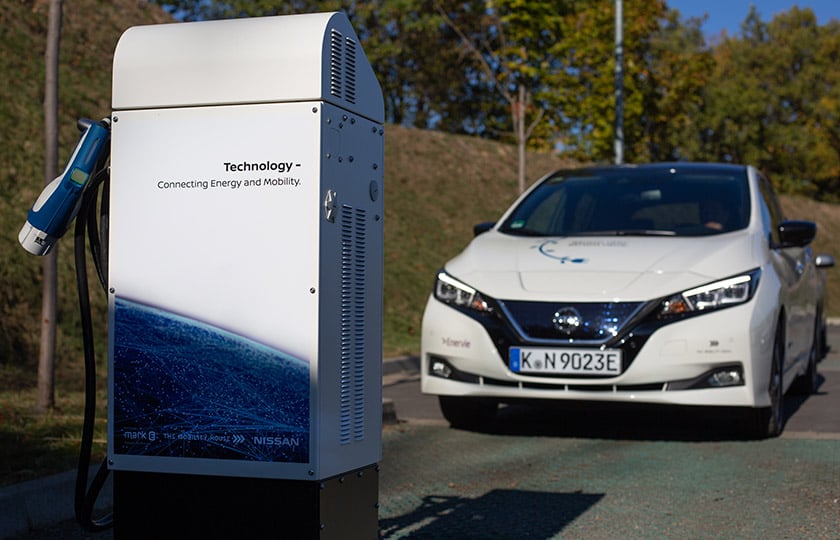Nissan LEAF stabilizes german electricity grid in Hagen Nissan LEAF stabilizes german electricity grid in Hagen