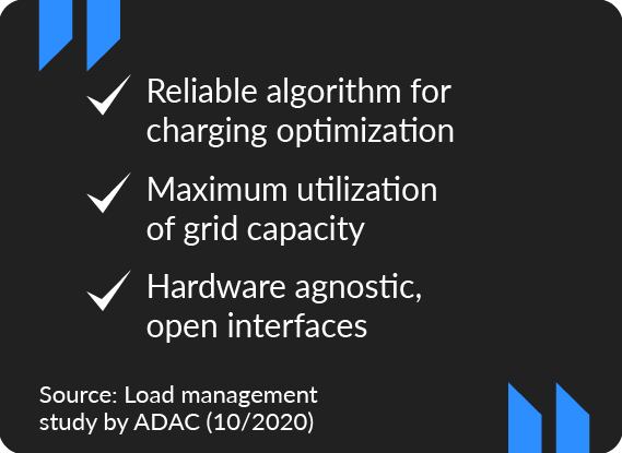 ADAC study: ChargePilot convinces as an open system for business applications