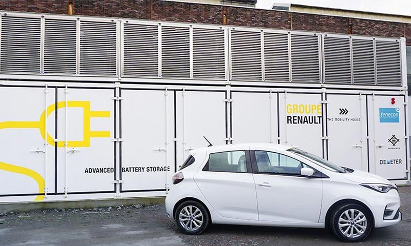 Advanced Battery Storage in Zusammenarbeit mit Groupe Renault