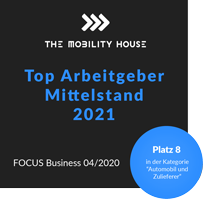 Focus Business zählt The Mobility House zu den Top Ten Arbeitgebern im Mittelstand 2021