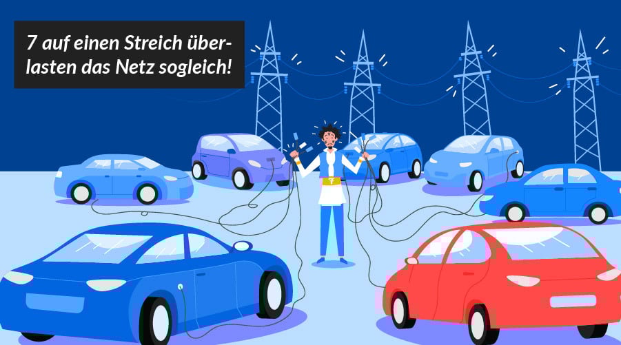 Stimmt es oder nicht: Belasten E-Autos das Stromnetz?