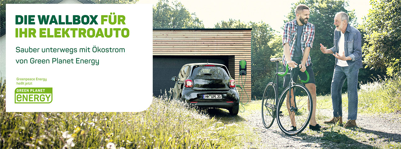 Kooperation Green Planet Energy & The Mobility House