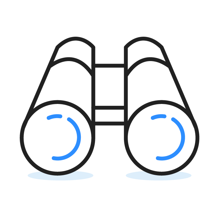 Icon Fernglas Vision