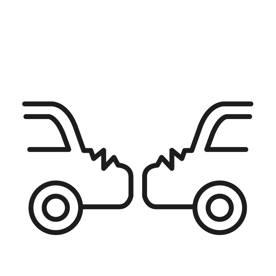 Icon Unfall Elektroauto Icon Unfall Elektroauto