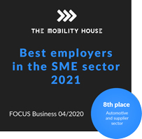 Focus Business ranks The Mobility House among the top ten best employers in the SME sector 2021
