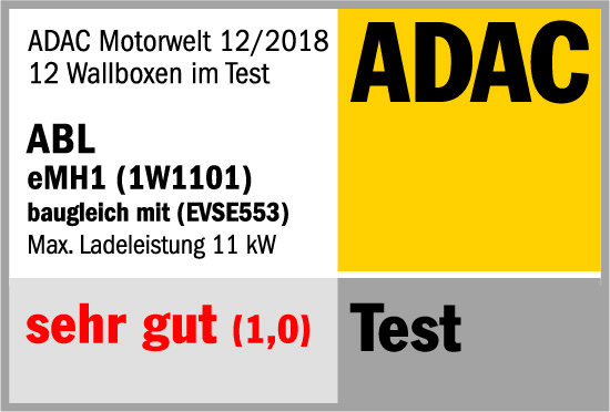 ADAC Wallbox-Testsieger: ABL